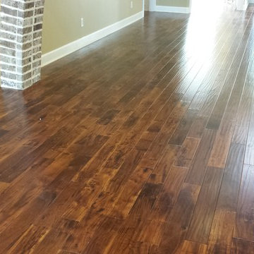Install Handscraped Engineered Wood Floor