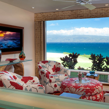 Kapalua Den Furniture Ironwood Maui Remodel
