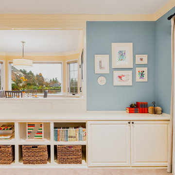 Kid and Parent Centered Family Room