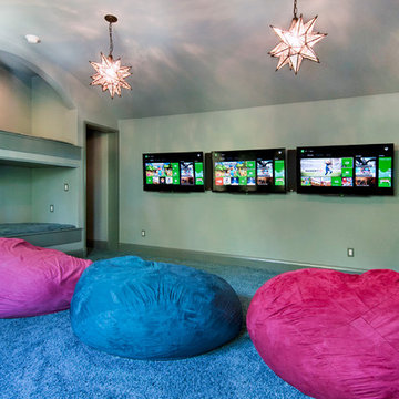 75 Blue Game Room Ideas You'll Love - February, 2025 | Houzz