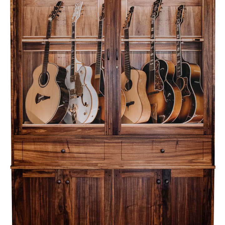 Guitar Display Photos & Ideas Houzz