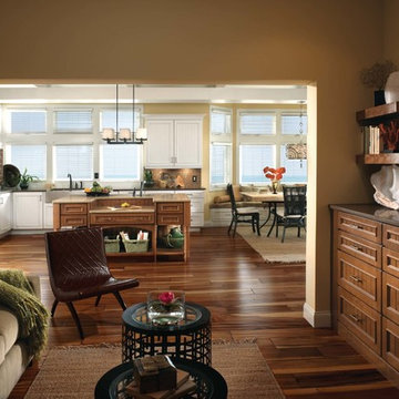 KraftMaid: Cherry Cabinetry in Burnished Rye