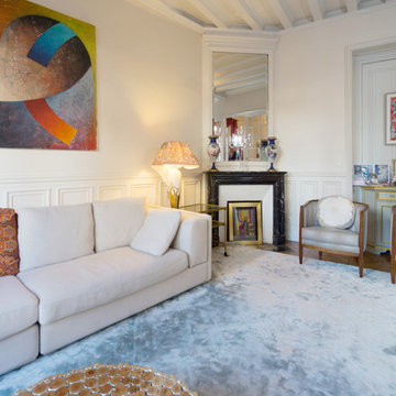 L'appartement de Julia à Paris - Salle de séjour