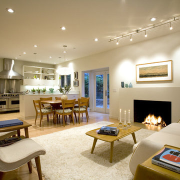 Laguna Beach 1930's Beach Bungalow Conversion to Mid-Century Modern