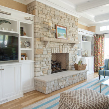 Lake Michigan Beach Home Family Room