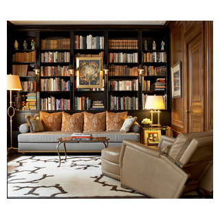 Lakeshore Apartment - Traditional - Family Room - Chicago - by Darcy ...