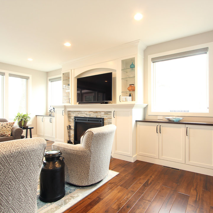 Built In Around Fireplace Photos & Ideas Houzz