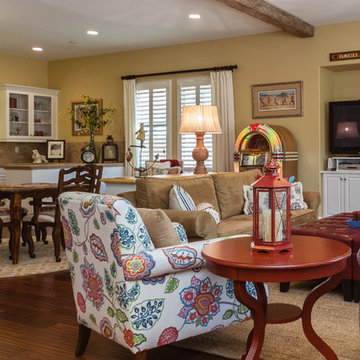 Large Colorful Family Room