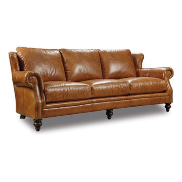 Leather Sofas & Leather Living Room Furniture Sets