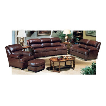 Leather Sofas & Leather Living Room Furniture Sets