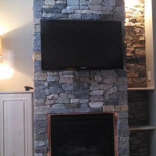 Ledgestone Fireplace | Houzz