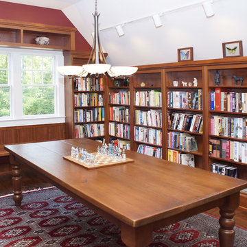Library and game room