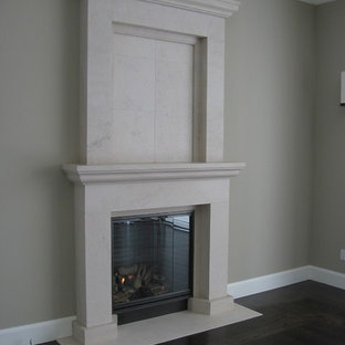 Limestone Fireplace Mantel | Houzz