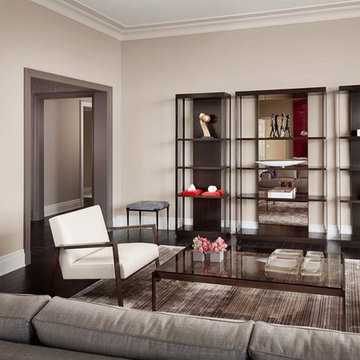 Lincoln Park Luxury High Rise Model Apartments  Designed by Holly Hunt Interiors