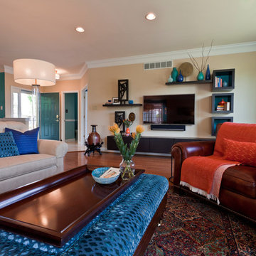 Living Room in Full Color