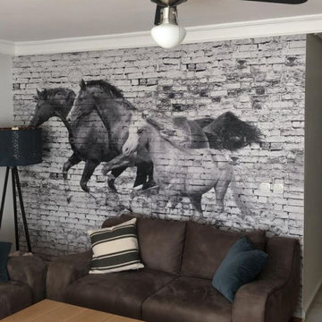 Living Room Wallpaper / Fotobehang