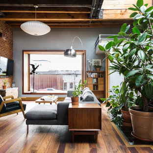 Living Room with Bay Window