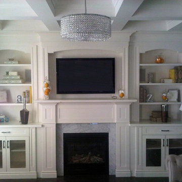Living Spaces and Custom Wall Units