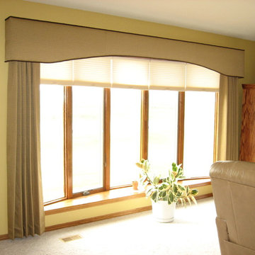 Livingroom Panels and Cornice Board