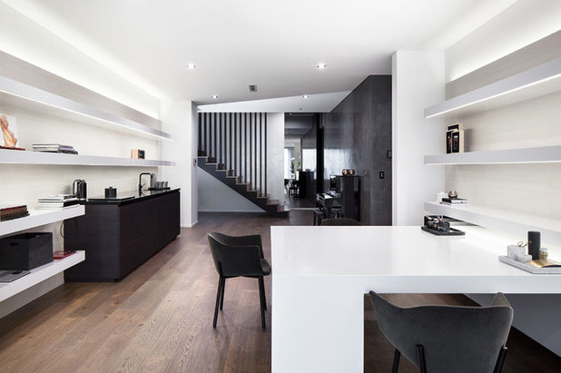 Modern Family Room by Leon House Design