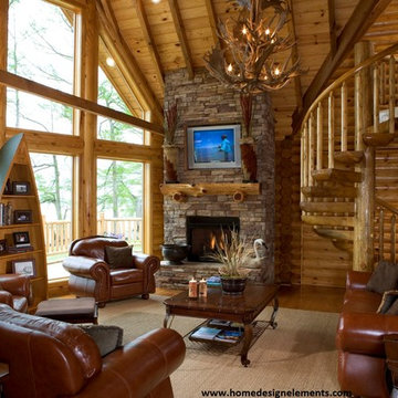 Log Home - Caldwell