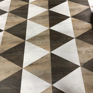 LVT Flooring - Wood & Tile - made of vinyl