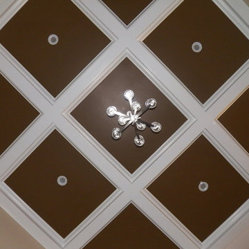 Majestic Mason traditional coffered ceiling 18 feet high