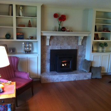 Mantle and Fireplace facelift