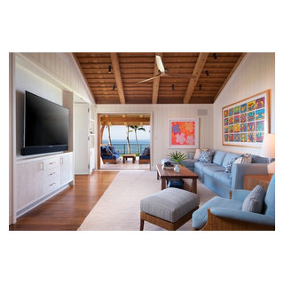 Maui Residence - Tropical - Family Room - Hawaii - by April Powers ...