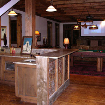 Media Room Timbers, Ski Camp Yellowstone Club