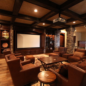 Media Room with Projector