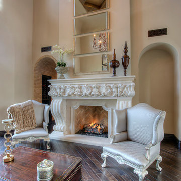 Reading Room Fireplace