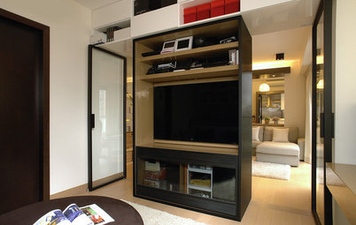 13 Compact TV Wall Unit Designs Perfect for City Homes