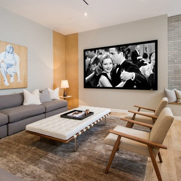 Midcentury Home Theater