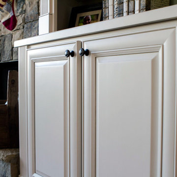 Milton Home gets cabinet makeovers in Kitchen, Bath and Den
