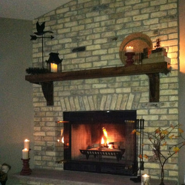 Milwaukee Cream City Fireplace Veneer