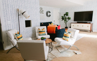 Room of the Day: A Playful Basement Makeover Suits All Ages