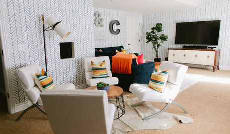Room of the Day: A Playful Basement Makeover Suits All Ages