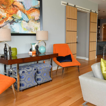 Modern Downtown Loft with Mid Century Touches