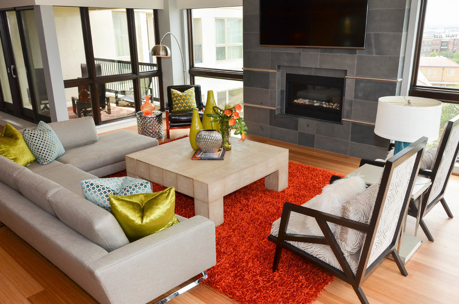 Modern Downtown Loft with Mid Century Touches