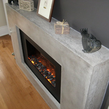 Modern electric fireplace