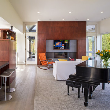Modern Home in Rural Hamlet
