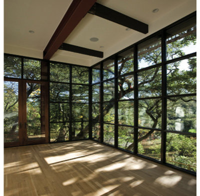 Craftsman Family Room by Sutton Suzuki Architects