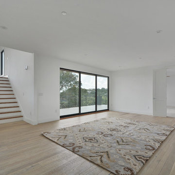 Modern Residence-Reclaimed Ivory White Oak Wood