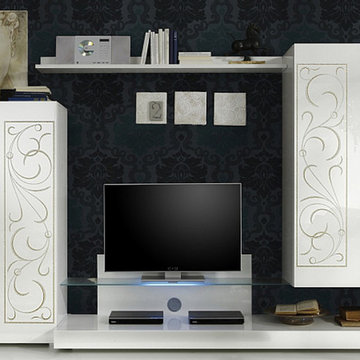 Modern Wall Unit Padua Composition 1 by LC Mobili - $1,125.00