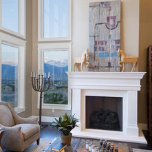 Craftsman Living Room by Candlelight Homes