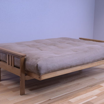 Monterey Frame with Suede Peat Mattress