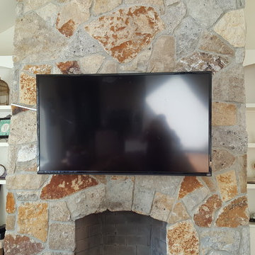 Fireplace TV Installation