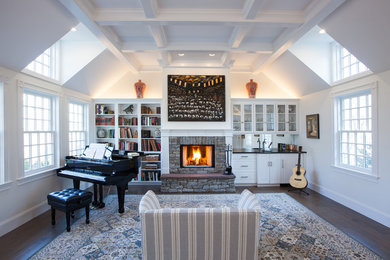 Music Room and Kitchen