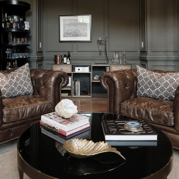 Musician's Eclectic Home-Whiskey Lounge